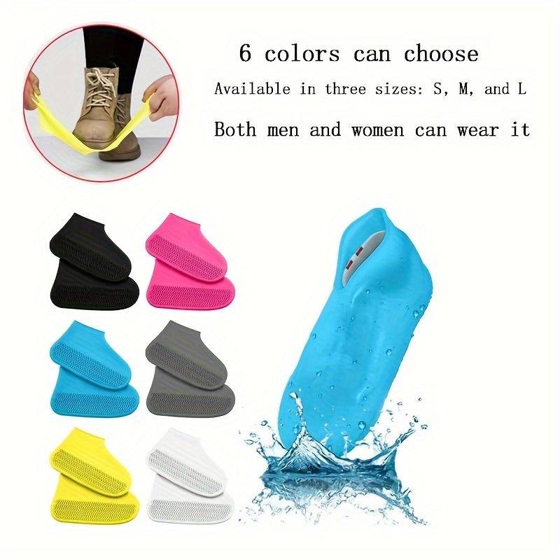A Pair of Shoe Covers, Rainproof, Snowproof, Sandproof Shoe Covers, Suitable for Outdoor Travel and Cycling 3