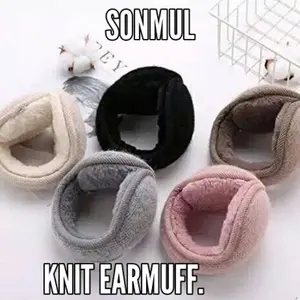 WINTER KNIT FOLDABLE EARMUFF EAR WARMER PENGHANGAT TELINGA MUSIM DINGIN WANITA PRIA ANAK