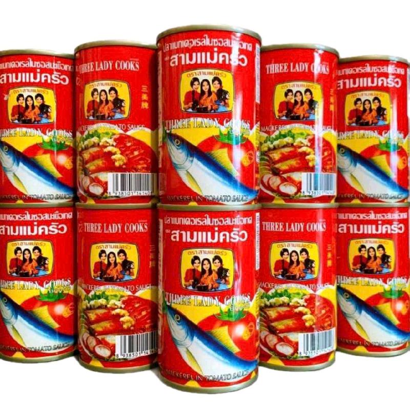 Combo 1 2 3 4 6 10 20 hộp date 2028 Khui muỗng cá mồi 3 cô gái thái lan hộp 155g