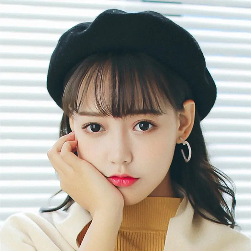 Mũ Nồi, Phong Cách Hàn Quốc Và Nhật Bản, Mũ Nồi Len Dễ Phối Đồ Thích Hợp Cho Mùa Thu Và Mùa Đông Của Phụ Nữ, Phong Cách Anh, Mũ Họa Sĩ Ngọt Ngào Thời Trang, Thích Hợp Cho Mùa Xuân Và Mùa Thu, 2024