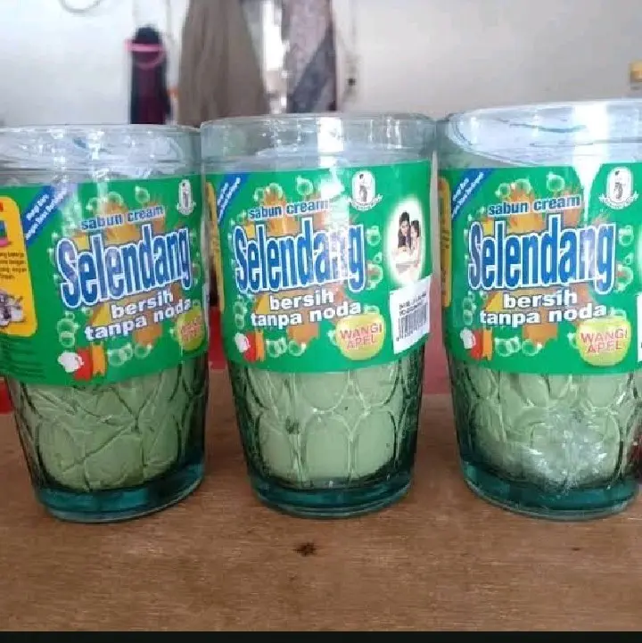 PROMO Dapet 2 gelas sabun colek selendang gelas cantik.beli 1 Geratis 1 Kamar mandi Soap 1