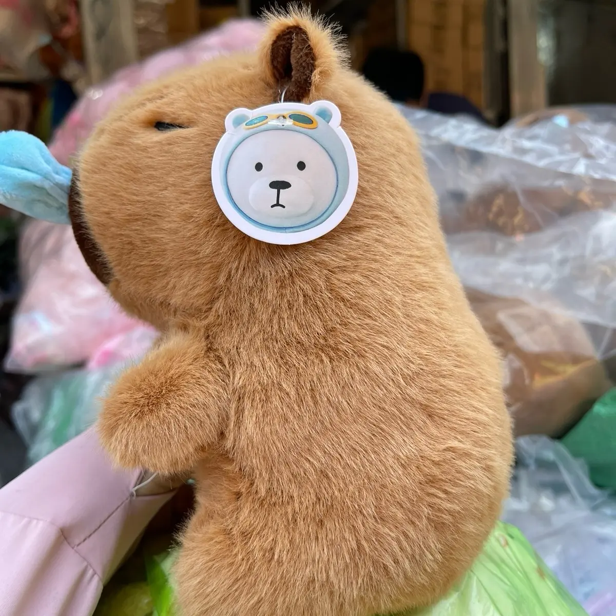 Ảnh chụp thật CAPYBARA rút mũi siêu đáng yêu lông mượt loại 1 size 23cm