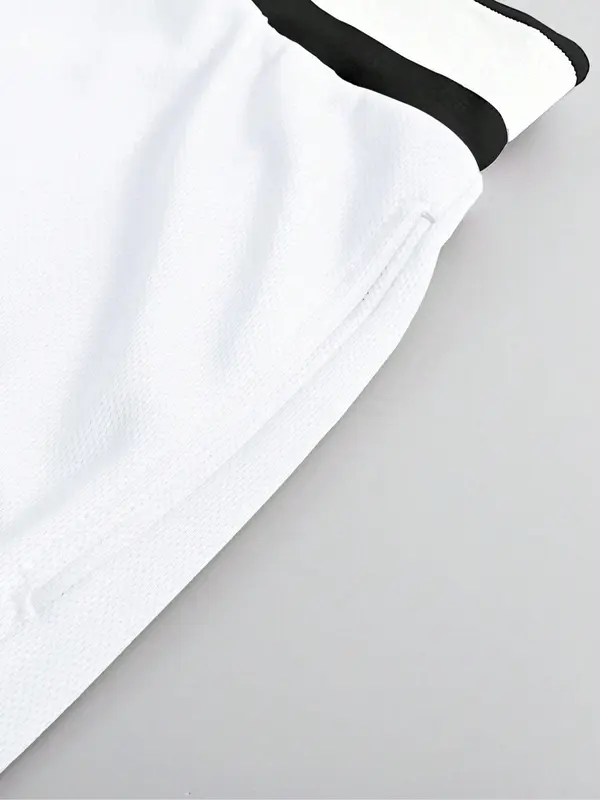 Men's Letter Print Basketball Shorts, Casual Breathable Comfortable Shorts for Summer, Men's Bottoms for Daily Wear 3