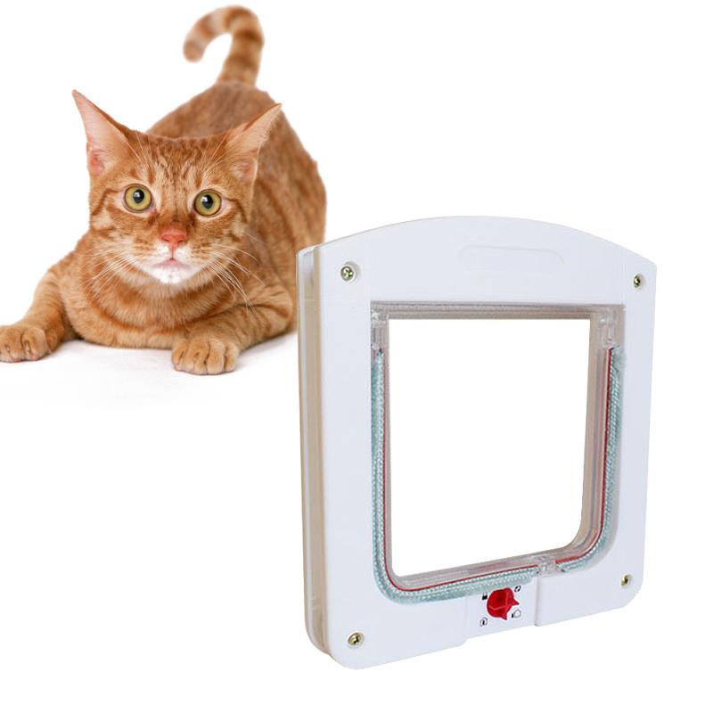 Product Introduction of Controllable Pet Entry and Exit Window Cat Door Cat Safe Hole Window Cat Door Pet Supplies 5