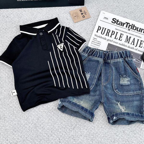 [SUSHIKIDS] Bộ Polo + Quần jean Cực Xịn sò cho bé trai | Size 9-27kg | Áo cotton mềm mát. 4