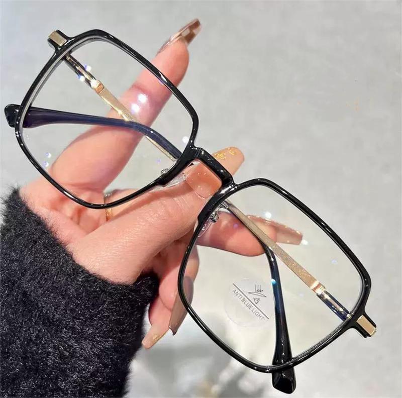 แว่นตากรองแสง  กรองแสงสีฟ้า แฟชัน Computer Glasses  แว่นสายตาสันเปลียนสี UV400 แว่นกรองแสง ผญ แว่นตาสายสัน แว่นตา แว่นสายตาสั้นเลนส์ออ 072 3