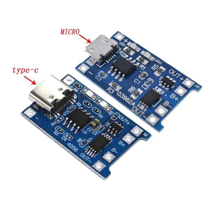 Modul Cas Jual TP4056 modul Charging Charge with Battery Protection Modul Cas ...
