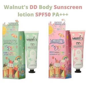 WALNUTS Body Sunscreen Lotion SPF 50 PA+++ 135gr Oil Proof