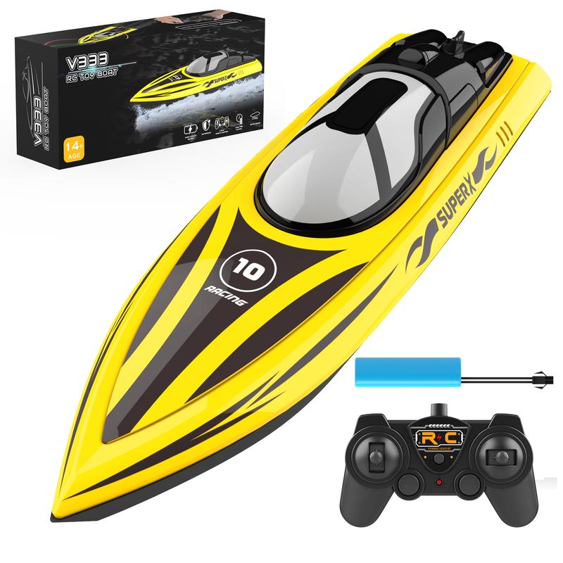 Product Introduction of Cross-Border Toy Show High-Speed Electric Remote Control Speedboat Children's Water Sports Long Endurance Remote-Control Ship Chenghai's Toy 30