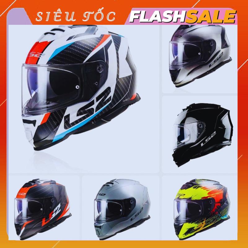 Mũ fullface Ls2 FF800 Tặng kèm Pinlock Helmet Nón Bảo Hiểm