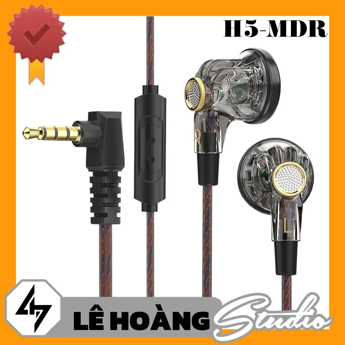Tai nghe H5 của LHS AUDIO dùng thu âm, hát live với chất âm chi tiết rõ nét