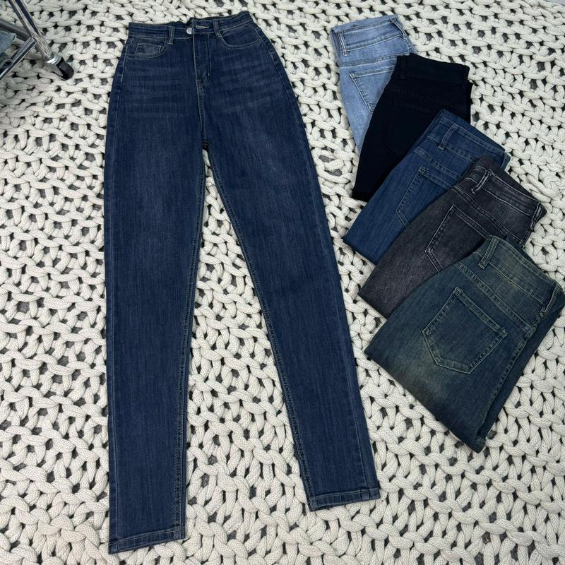 Quần Jean Ôm Cơ Bản Thiết Kế 1 Khuy Và 2 Khuy Dài 104- 107 Cm Cho Nữ NQ NQ-JEANS