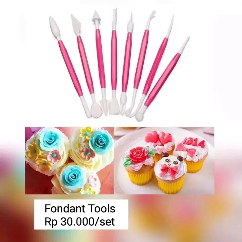 8pcs Fondant Tools import
