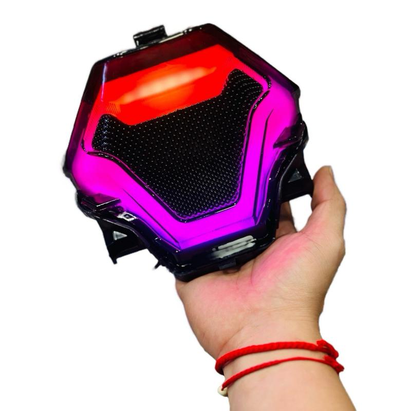 CHÓA ĐÈN HẬU LED TST CHO EXCITER 150 CHỈNH BẰNG APP CÓ TÍCH HỢP XI NHAN AUDI ( Phụ tùng , phụ kiện ) l4x se