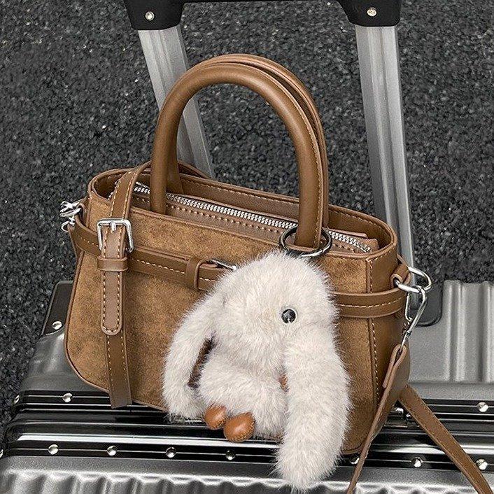  Túi Xách Tay Đeo Chéo Đeo Vai Chất Liệu Da Lộn Xinh Đi CHơi Thu Đông 2025  quà tặng móc treo  