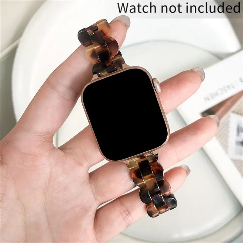 GIROUETTE Fashion Watch Band (Band Only), Stylish Watch Band for Women, Replacement Watch Band for Apple Watch Series 9 8 7 6 5 4 3 2 1 SE SE2 8