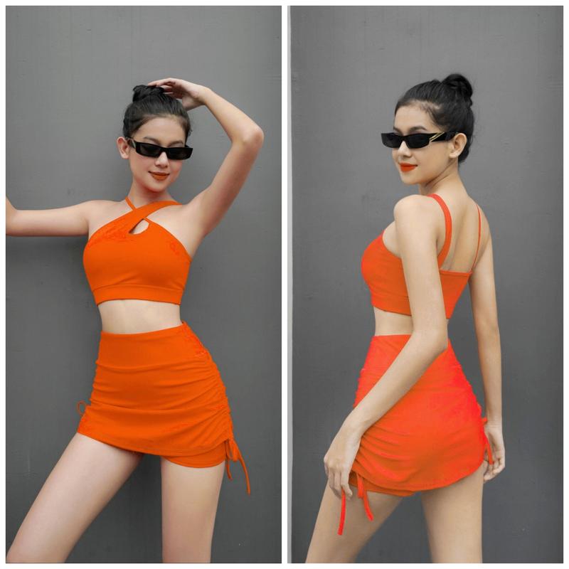 VÁY tập Zumba,Gym, Yoga, Aerobic, thể dục nữ . Rút 2 bên. Chất thun thể thao Sport 8