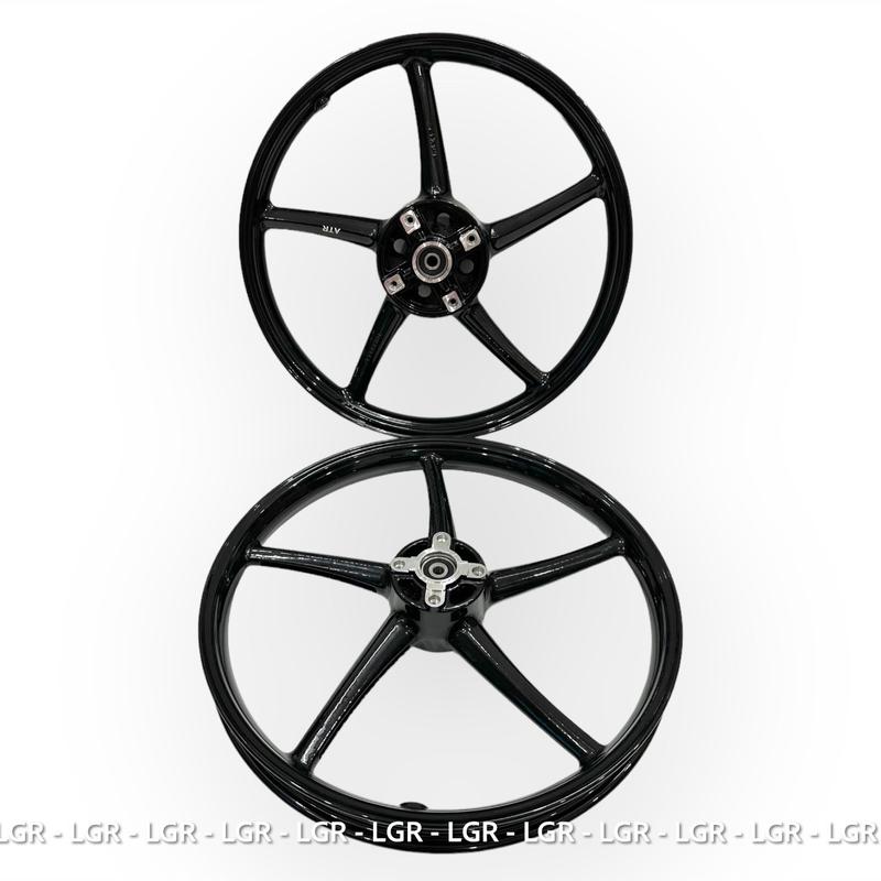 Mâm ATR Enkei 5 Cây Exciter135 Chính Hãng Size 1.6-1.6, 4 Lỗ Trước Cực Kì Đẹp , Phụ Tùng Phụ Kiện Xe Máy