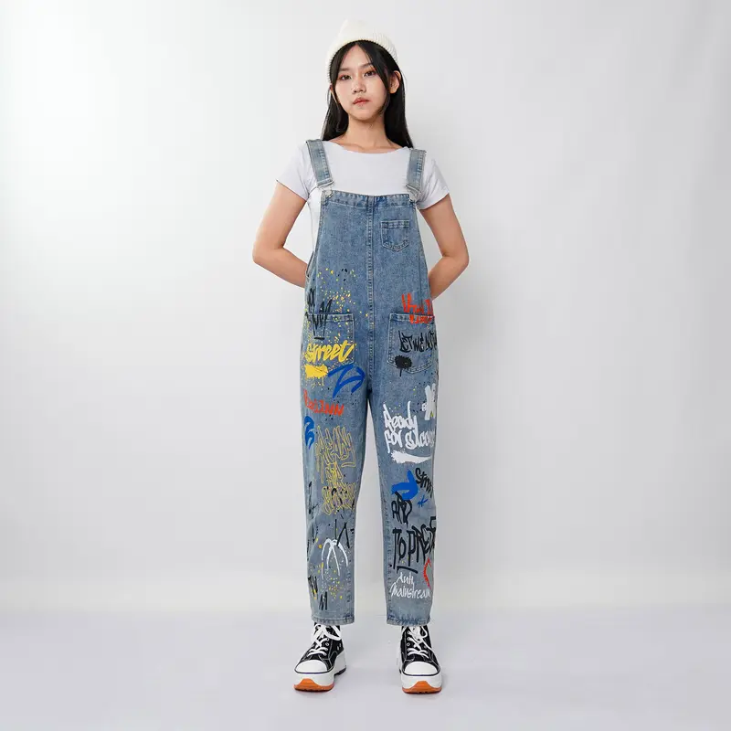 VIERLIN - Jumpsuit jeans 2117 0