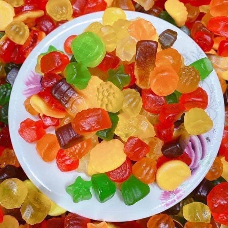 500GR KẸO CHIP CHIP TUỔI THƠ TRÁI CÂY SIÊU DAI NGON ĐỦ VỊ _ Ăn Vặt Food Thức Ăn Candy Viên Kẹo Snack