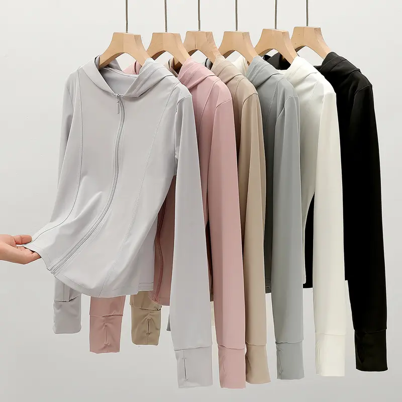 Quần áo chống nắng, Phiên bản vừa vặn Nhỏ thoáng khí, Áo khoác mùa hè mỏng, Chống tia cực tím, Dành cho phụ nữ, UPF50 6