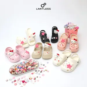LIMITLESS Aksesoris Boneka Terbaru Model Lucu Clay  Hiasan Untuk Sendal Kekinian Premium