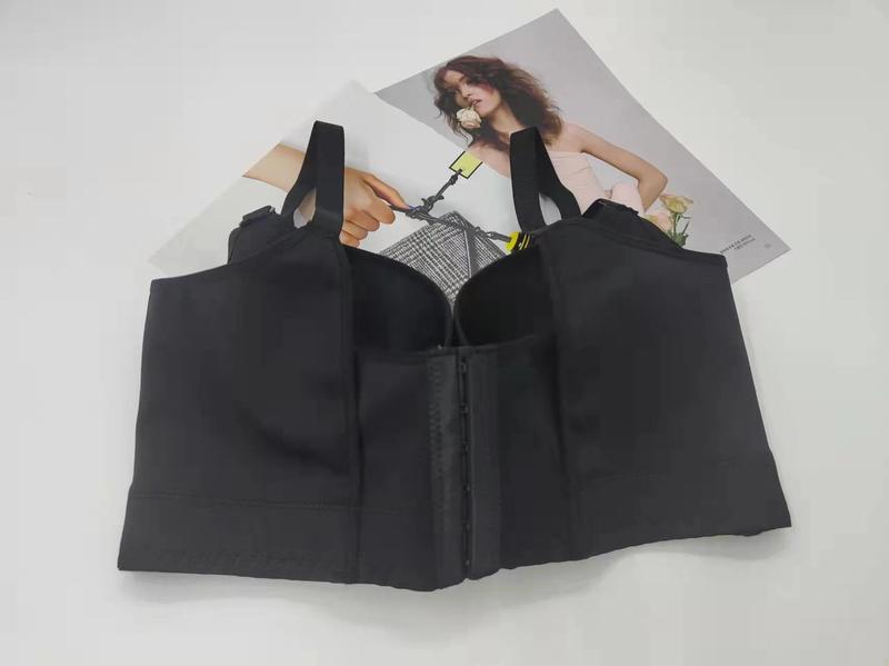 Product Introduction of New Seven-breasted Full-cup Plus-size Underwear Women Gathered on The Collection of Auxiliary Bra Without Steel Ring. Womenswear Comfort 4