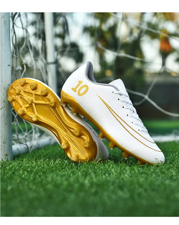 Product Introduction of Professional Men Football Shoes TF/FG Professional Boy Football Field Boots Society Cleats Soccer Shoes Fast Non Slip Sneaker 20