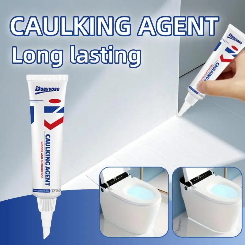 Multipurpose Tile & Countertop Caulking Agent, Waterproof & Mildew Proof Sealant, Easy To Use Sealant for Home & RV Use 3