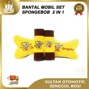 Bantal Mobil Spongebob 2in1 - Spongebob