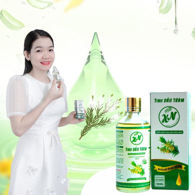 Tinh dầu tràm giữ ấm cho bé nguyên chất đuổi muỗi XN Xứ Nẫu Skincare baby oil