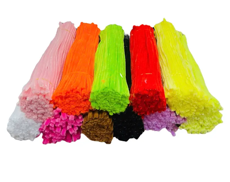 KẼM NHUNG CHUẨN LOẠI 1 LÔNG DÀY MỊN, LÀM HOA HANDMADE trang trí 2