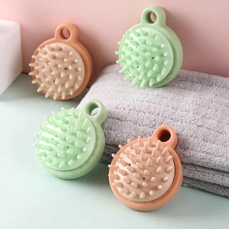 Silicone Shampoo Brush Household Comb Massage Comb Brush Bath Massage Brush Scalp Massager Hair Shower Brushs Comb Care Tool