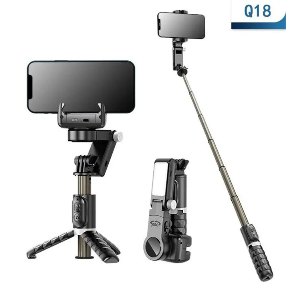 Gimbal Q18, Gậy Quay Video Chống Rung Điện Thoại AI Chuyển Động Theo Khuôn