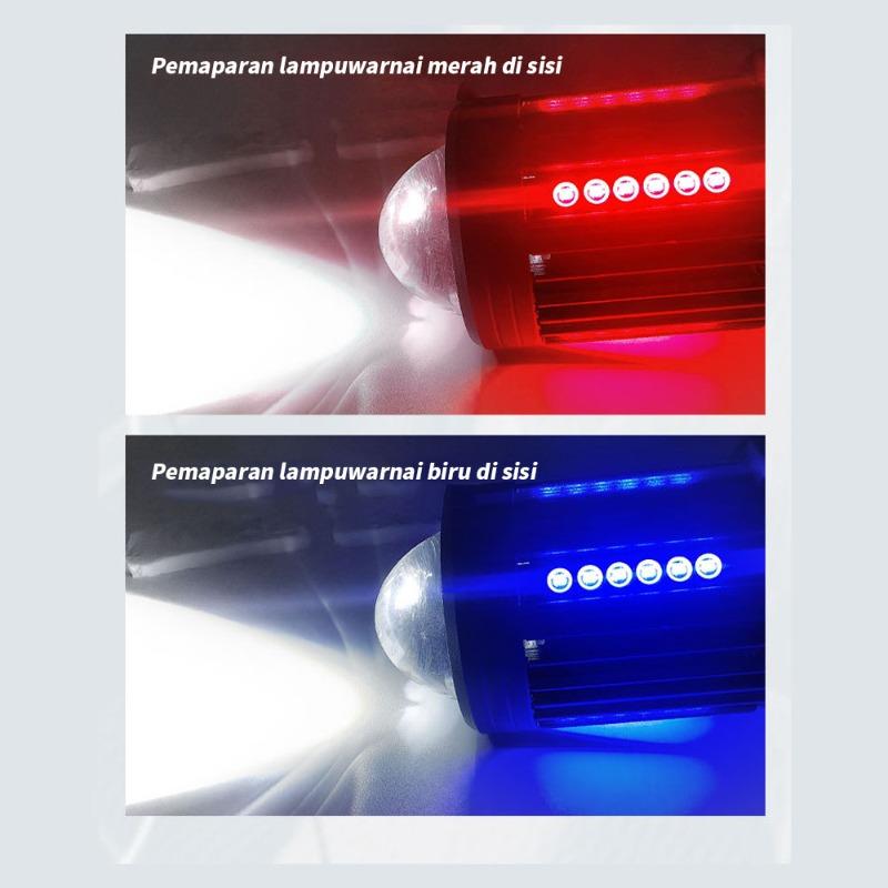 Lampu LED AC DC H4 Laser Gun P15 BHOLAM Depan LED AC DC H4 Laser Senja Beat Vario Scoopy Supra Revo Jupz Vega Blade Mio J Mio Soul DLL Motor Vehicle - Car