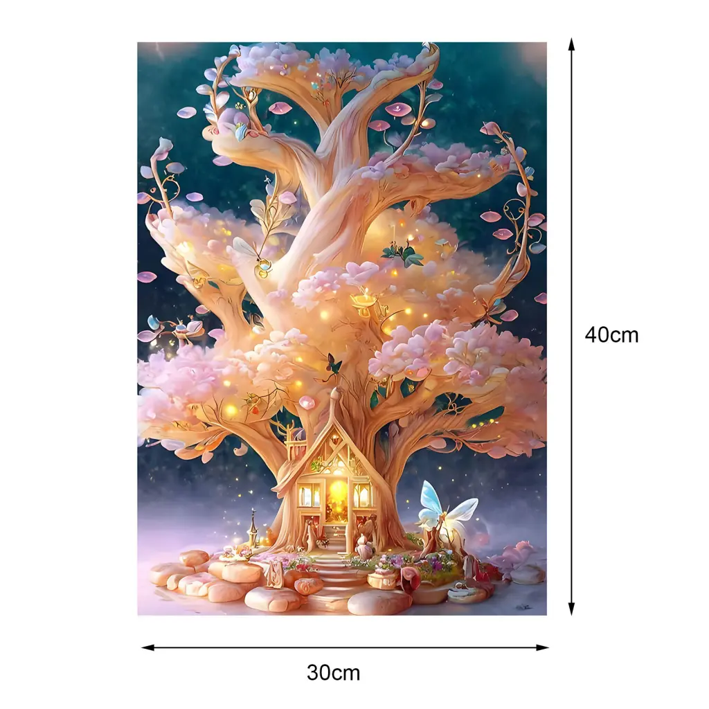Csasvfx 5d Colorful Rhinestones Diamond Art Rhinestone Painting Kit Vibrant Rhinestone Diamond Painting Kit Diy Craft for Adults  Kids Flower Butterflies Water Landscape Design