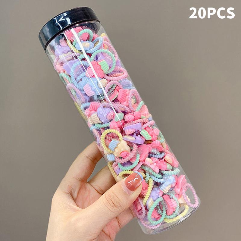 Product Introduction of Aksesori rambut kanak-kanak, gelang getah elastik kartun, kepala bayi, tali kulit, bunga kecil, hiasan kepala gadis comel, tidak akan menyakiti rambut 28