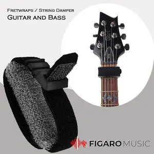 FretWrap Gitar dan Bass - String Damper - Peredam Suara