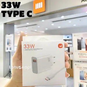 Charger XMI 33W Original 100% Turbo Max Fast Charging  Type C