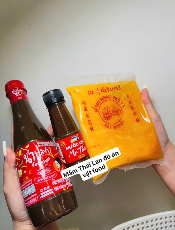 Combo 3 món Mắm Cô Gái Thái + đường mật Thái + nước cốt me cực ngọn trọn vị - Gia Vị - Nước Sốt