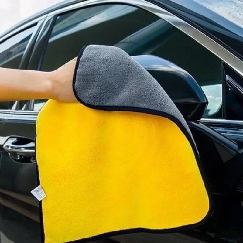 Lap Microfiber Premium Kain Serbaguna Waxouse Pembersih Pengering Motor Mobil Car Wipe Cleaning Cloth M4Y7 2