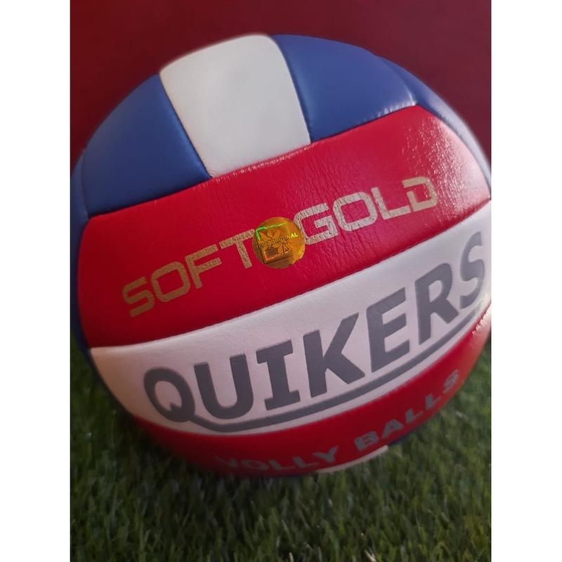 PROMO BOLA VOLI QUIKERS SOFT GOLD ORIGINAL SUPER EMPUK BERKUALITAS 3