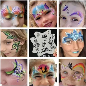 20 WARNA cat wajah terlaris makeup tool stationery for kids drawing party cosplay