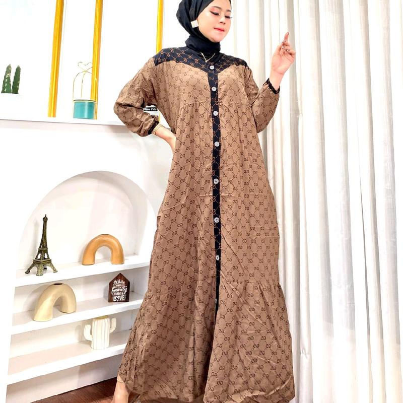 gamis midi muslim premium 4