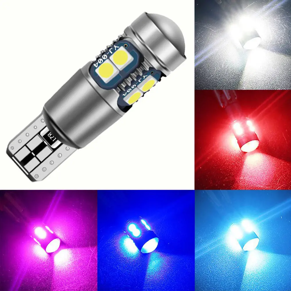 Đèn LED rộng xe hơi, T10 W5W, sáng, đèn biển số chạy ban ngày