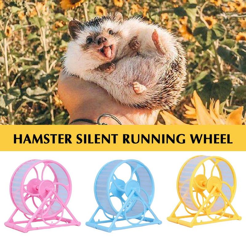 Product Introduction of 1pc Hamster Non-snagging Running Wheel Hamster Silent Relief Running Hamster Stress Wheel Toy Z3C7 18