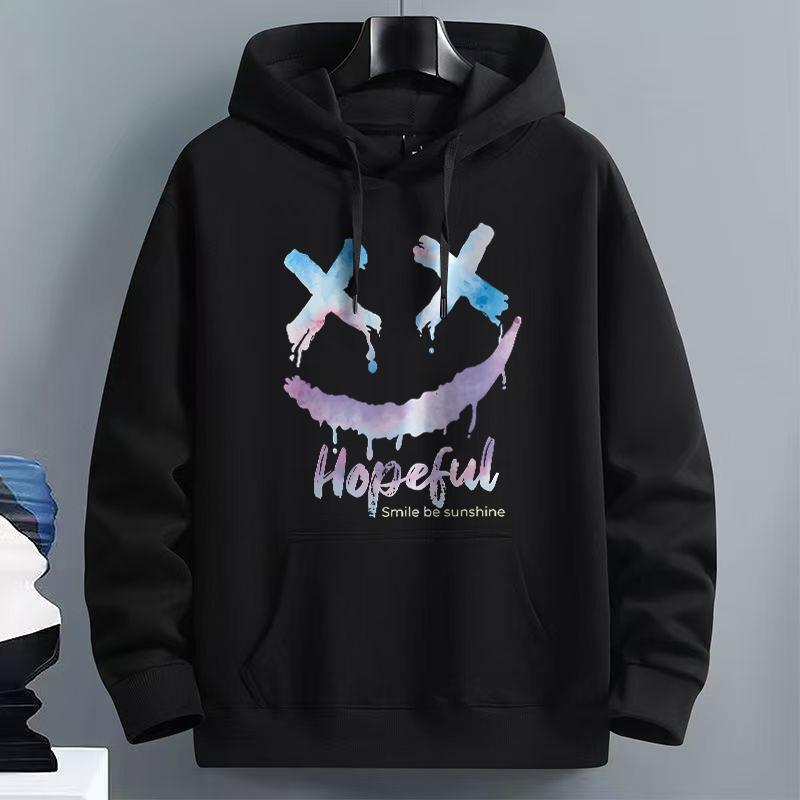 เสื้อฮู้ดอินเทรนด์และทันสมัย ​​ผ้าเนื้อคุณภาพดี ลายไม่ซ้ำใคร ใส่ได้ทุกฤดูกาล เสื้อและแจ็กเก็ตอเนกประ