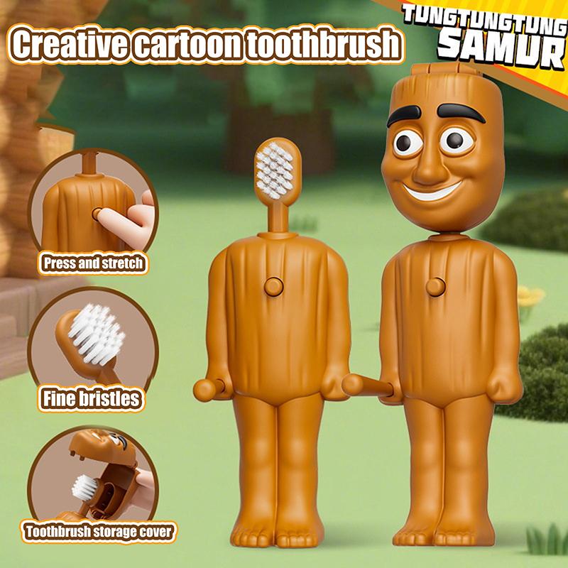 The TungTung Sahur Toothbrush Toy That Makes No Sense and That's Why It Works