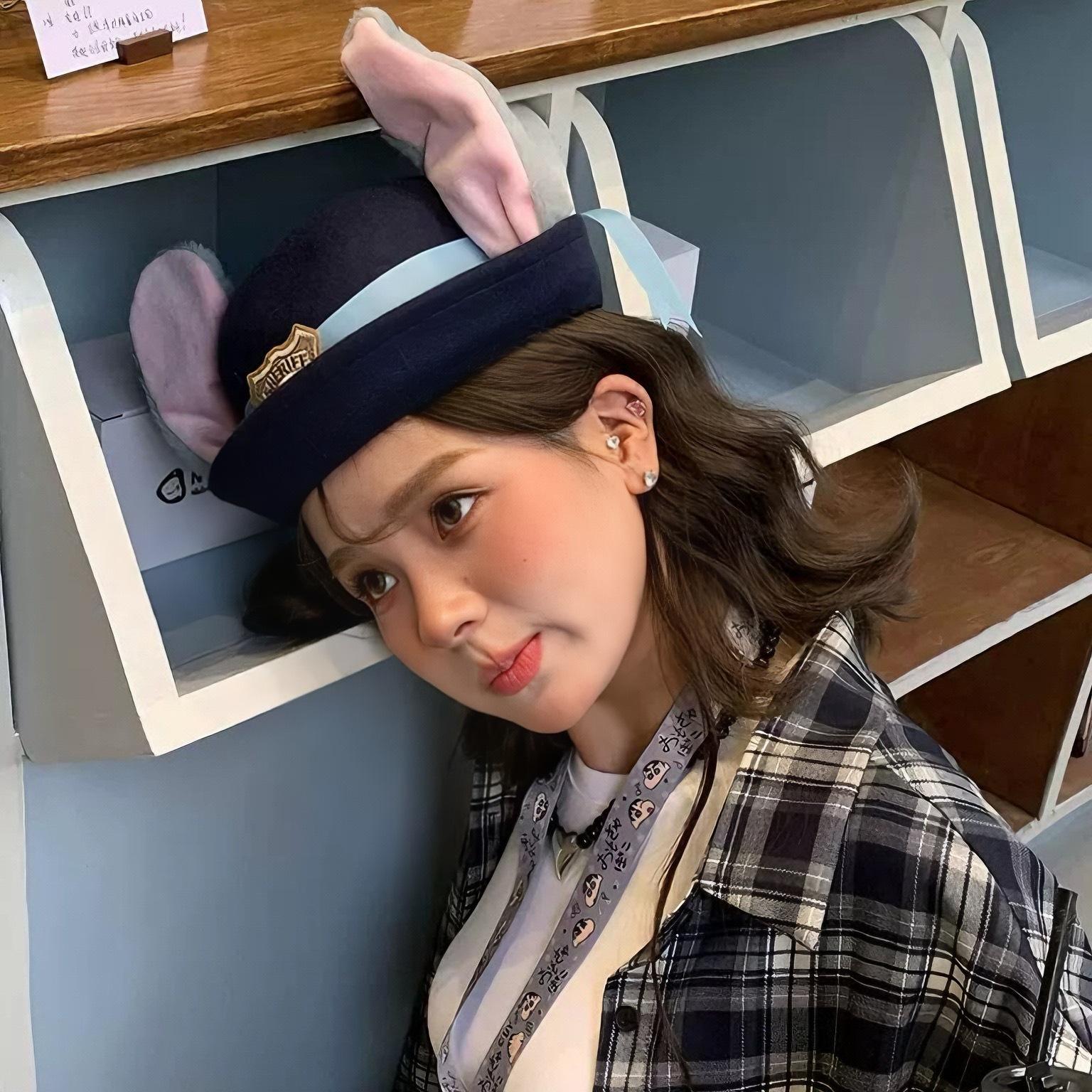 Officer Judy Hopps Hat - Zootopia Bunny Ears Police Cap for Kids