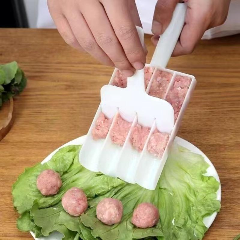 Product Introduction of Manual Meatball Maker, 2 Counts/set Non-stick Meatball Spoon, Kitchen Meatball Maker, Household Kitchen Utensils & Gadgets 6